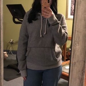 Abercrombie & Fitch Heather Gray Hoodie in XS.